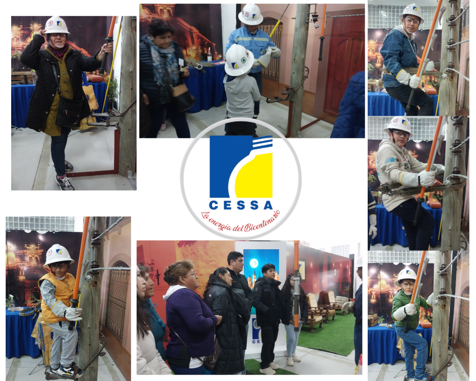 COMPROMETIDOS A MEJORAR, GRACIAS SUCRE POR SU PRESENCIA EN EL STAND DE CESSA EN LA FEXPO 2025